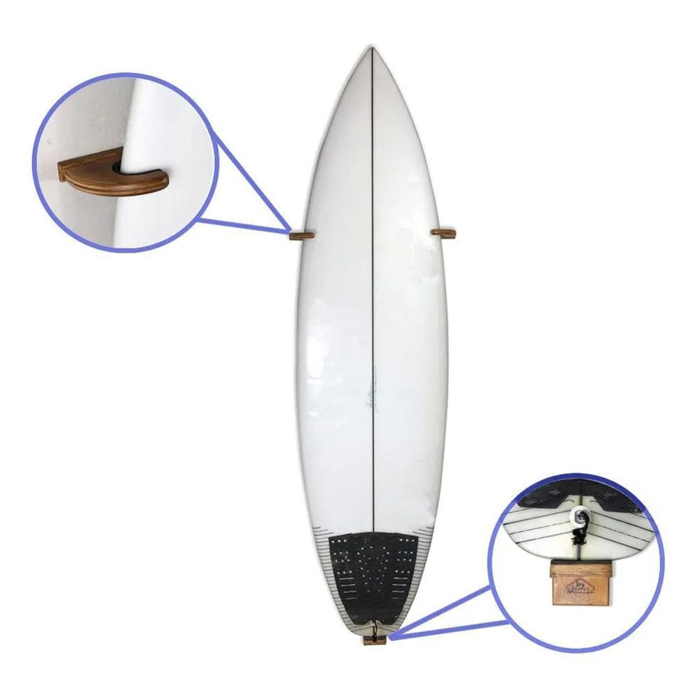 Suporte Prancha De Surf Suspenso Parede Braboards