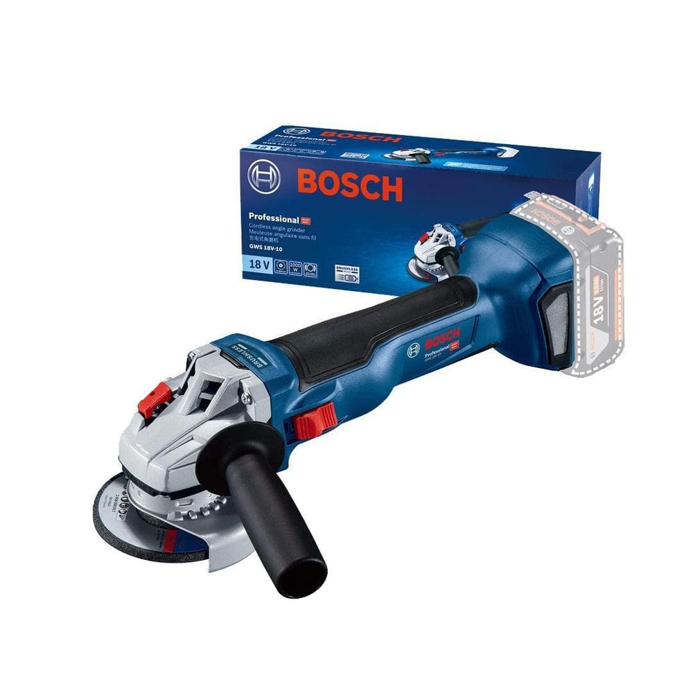 Esmerilhadeira Angular Bosch Bat Gws 18V-10 18V Sem Bateria
