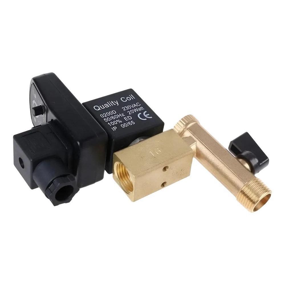 Purgador Eletrônico Automático Rosca 1/2 16 Bar Com Filtro