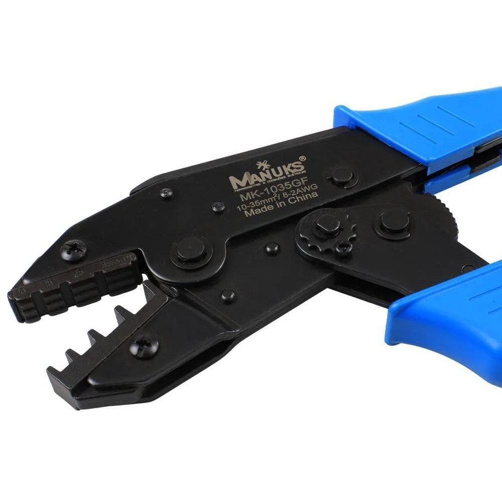 Alicate Crimpar Prensa Terminais Ilhos Tubolar 10 Ate 35Mm