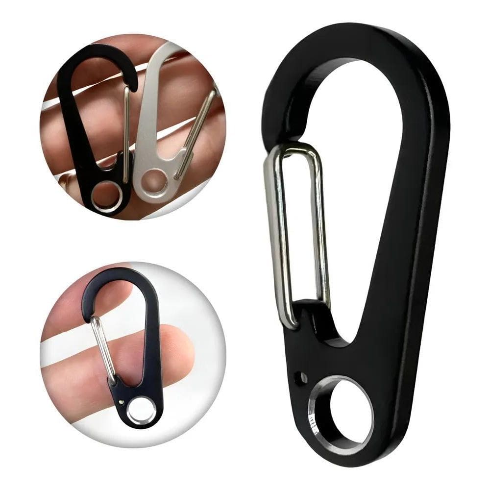 Mosquetão Chaveiro Paracord 45Mm Militar Edc