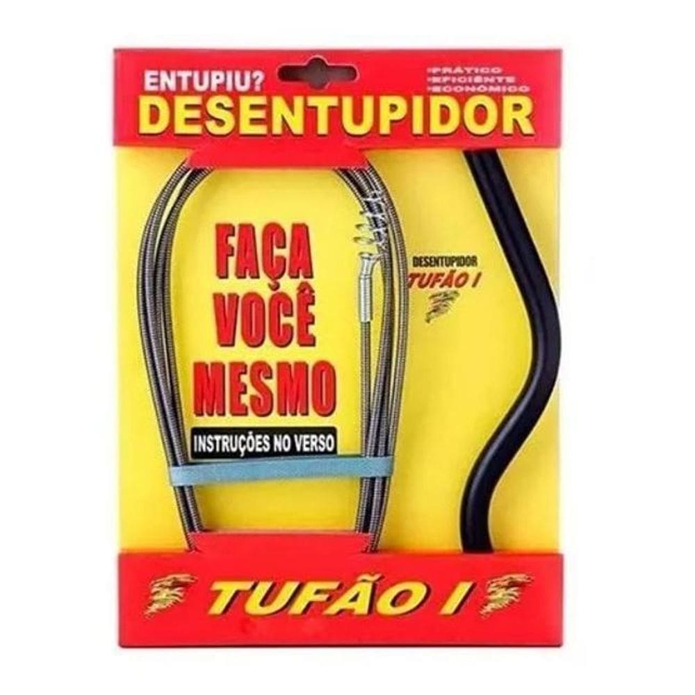 Melhor Desentupidor Para Pia Esgoto Vaso E Ralo Tufão 5Mt