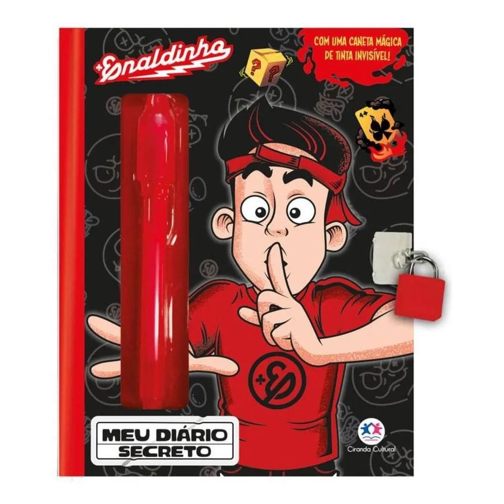 Enaldinho - Diário Secreto: Com Caneta Especial, De Enaldinh