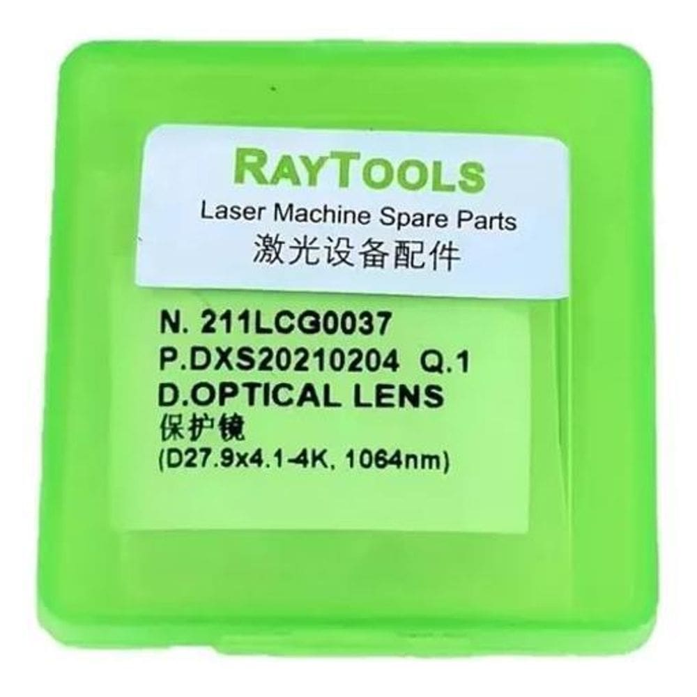Lente Protetora 27,9X4,1 Raytools