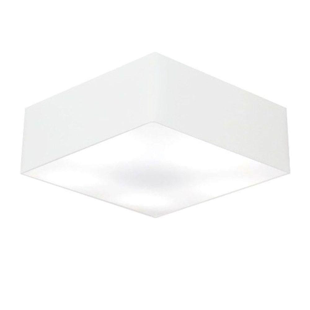 Plafon Para Sala Quadrado Sl-3051 Cúpula Cor Branco