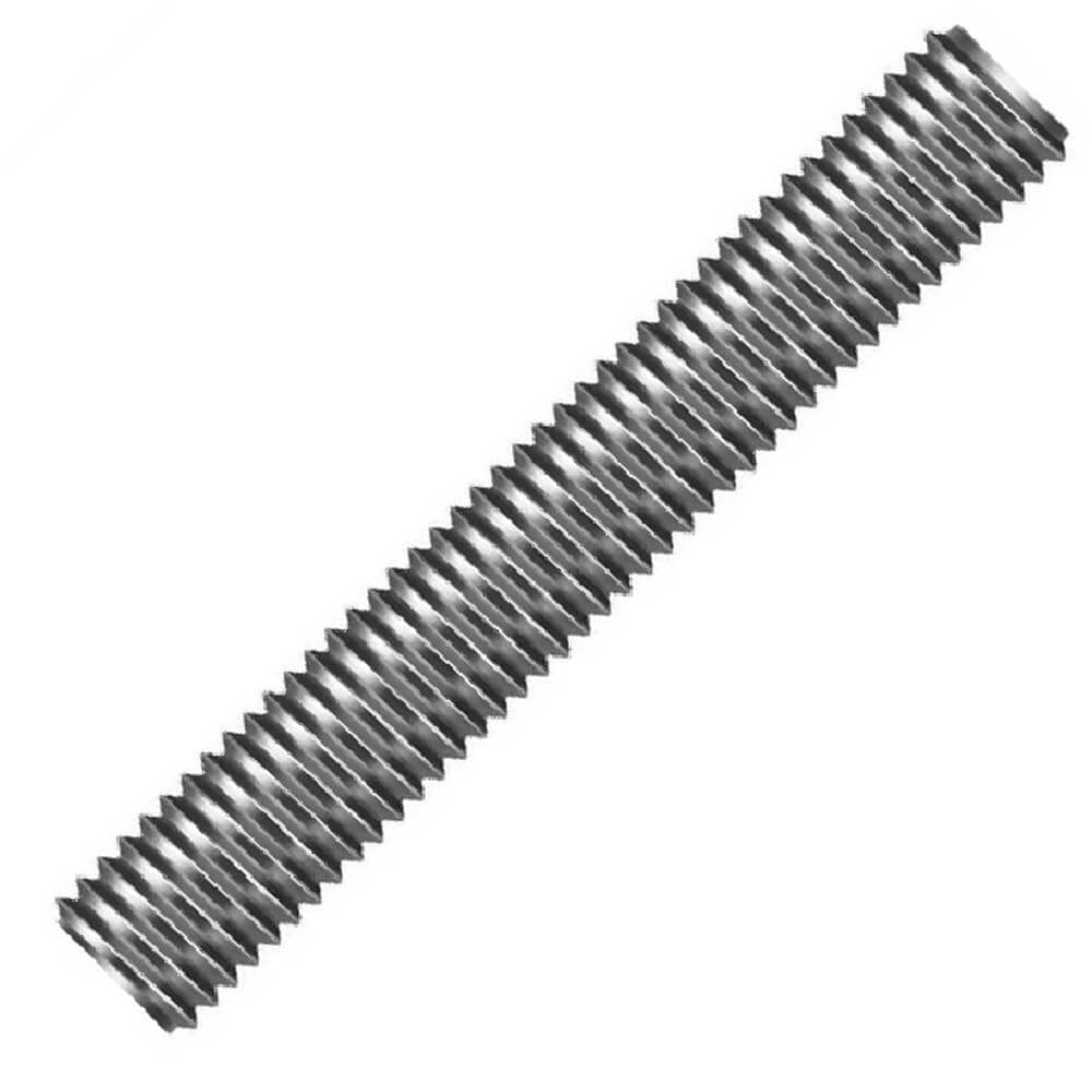 Barra Roscada de Ferro Polido e Zincado 1/4” x 3 METROS - 53014202 - MULTI BARRAS