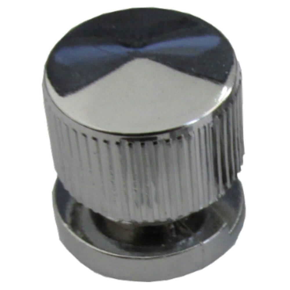 Botão Francês Zamac Cromado com 2 peças - BOT488 - FOXMIX