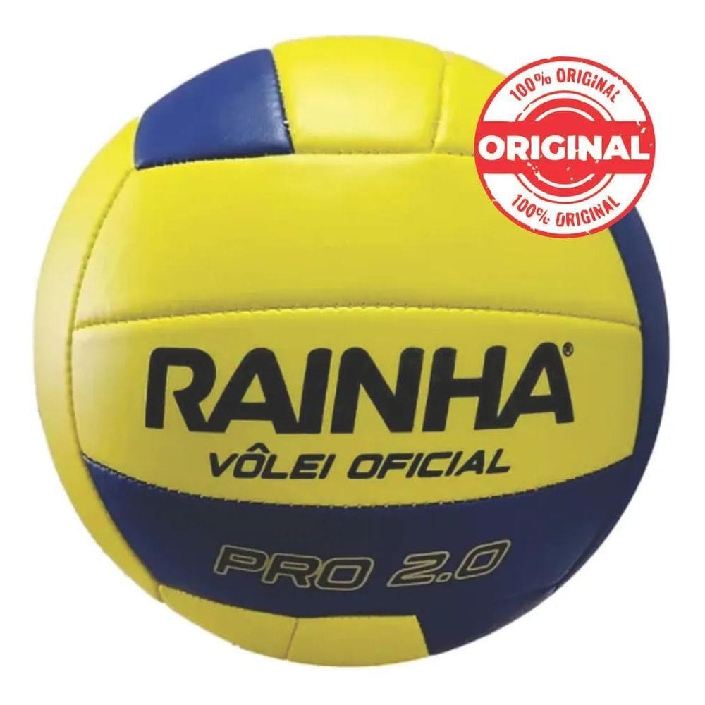 Bola De Vôlei Profissional Pro 2.0 Amarela Oficial Para Quad