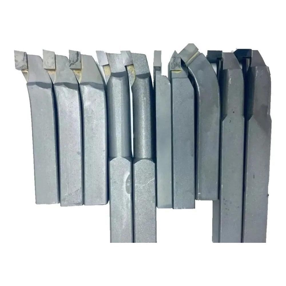 Ferramenta Para Torno Soldadas 20Mm Kit Com 10 Pçs