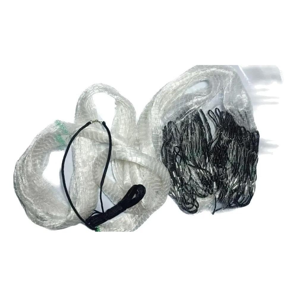 3X Tarrafa Pra Lambari Peixe Pequeno 6 Mts De Roda Alt 1,40