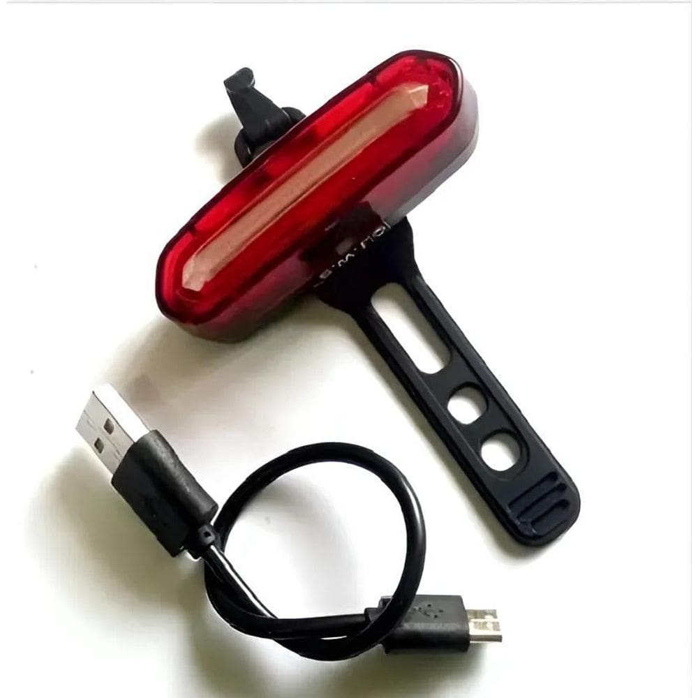 Lanterna Traseira Bike Usb 096 3 Cores
