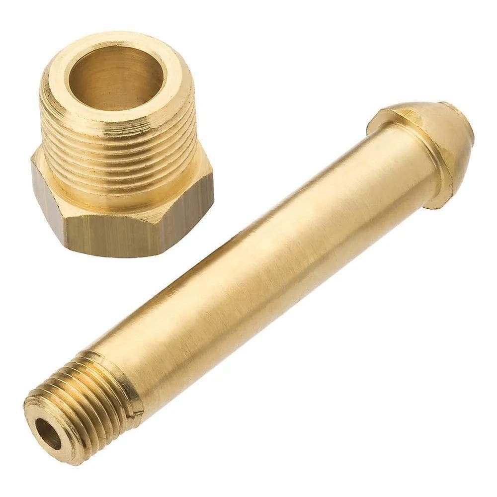Porca E Niple / Conector De Entrada Regulador De Nitrogênio