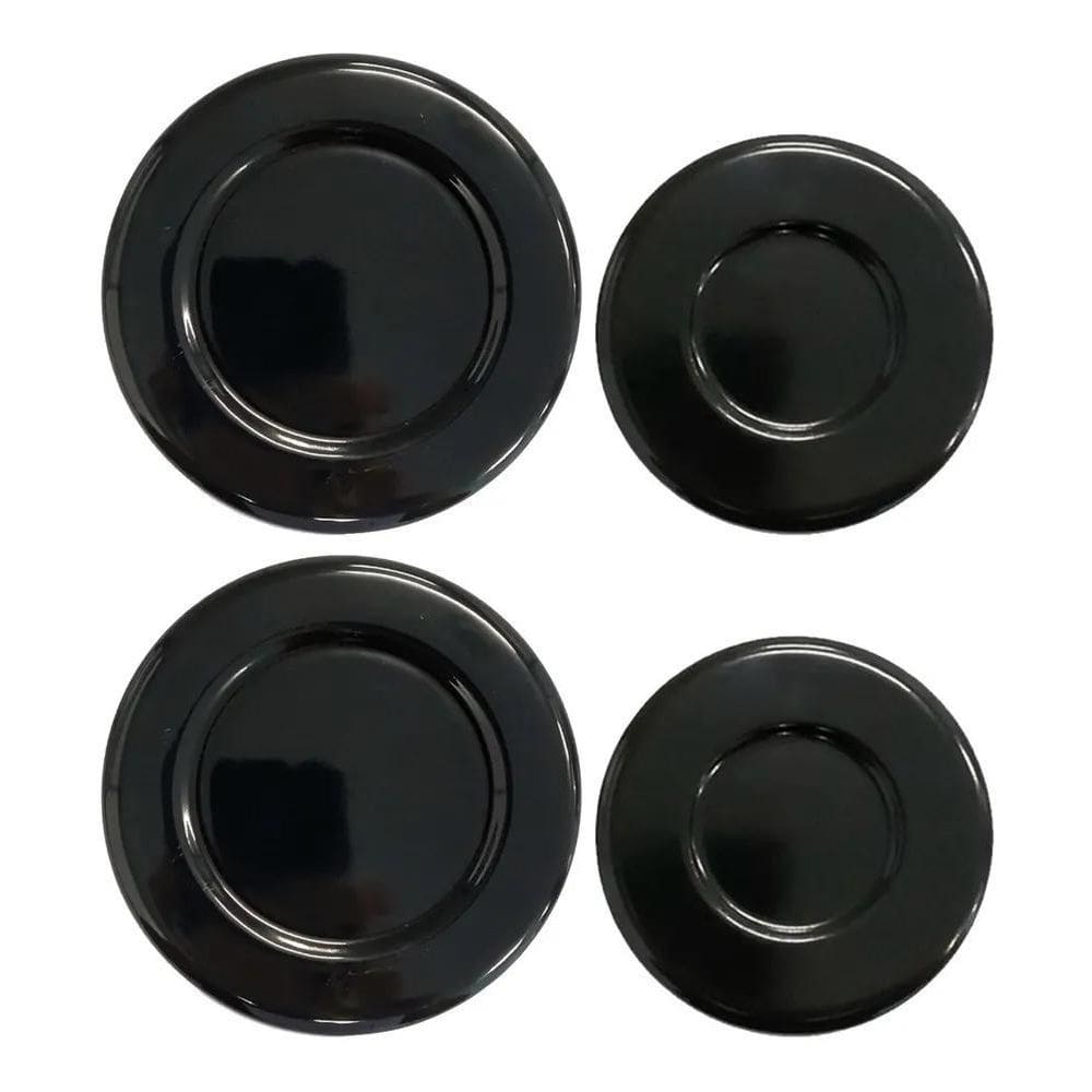 Kit 4 Espalhadores Tampinhas Para Fogão Brastemp Eva E Ative