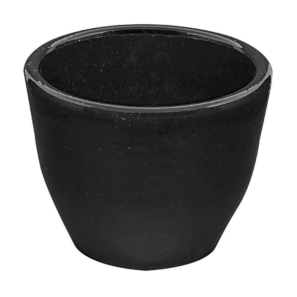 Vaso Cachepot Americano 1 Preto - Construmarcas