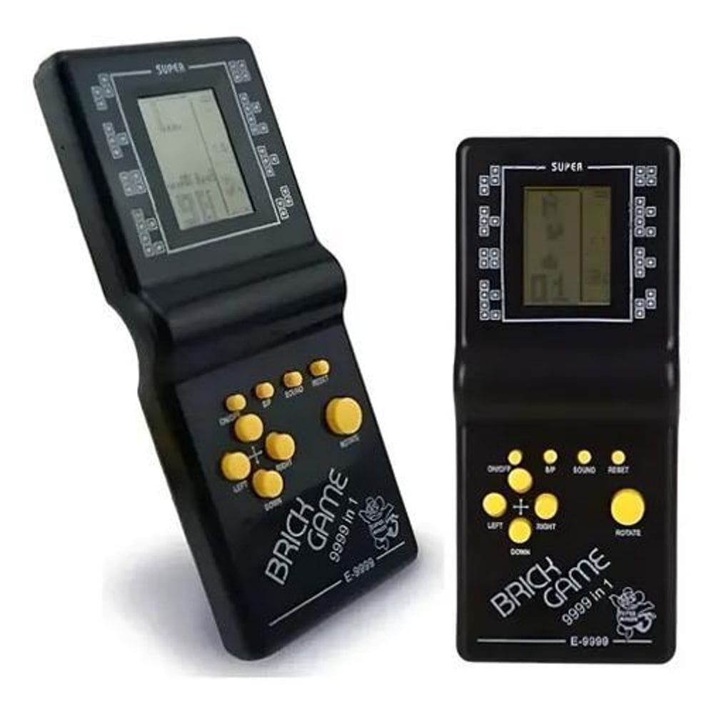 3X Vídeo Game De Bolso Portátil Com Jogos Clássico Cobra Tét