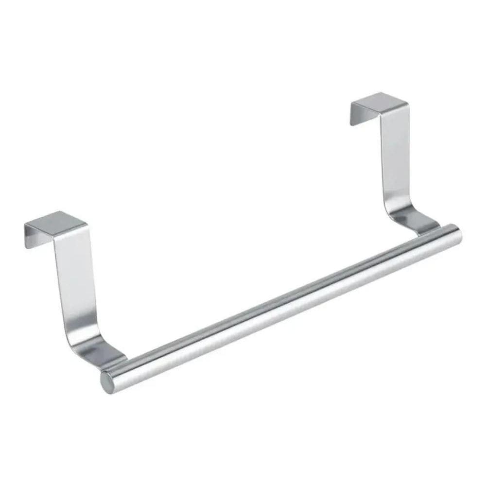 Suporte Toalha Banheiro Gaveta Porta Box Aço Inox 36 Cm