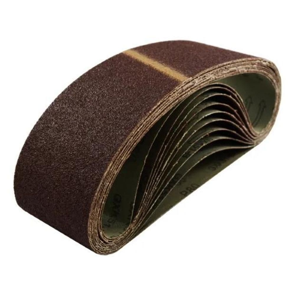 Lixa De Cinta 610X100Mm P/Makita 9400G 10Pç Escolha O Grão