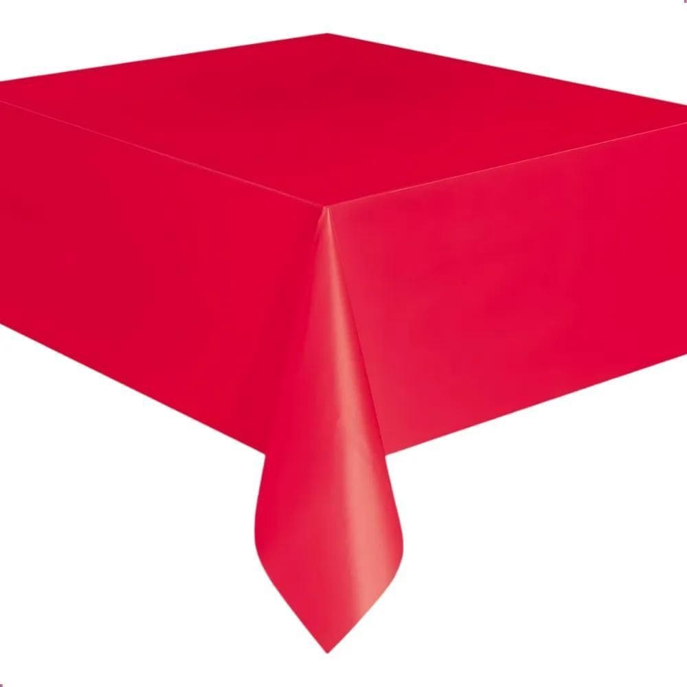 Kit Toalha Plástica De Mesa Descartável 78 Cm 10 Unidades