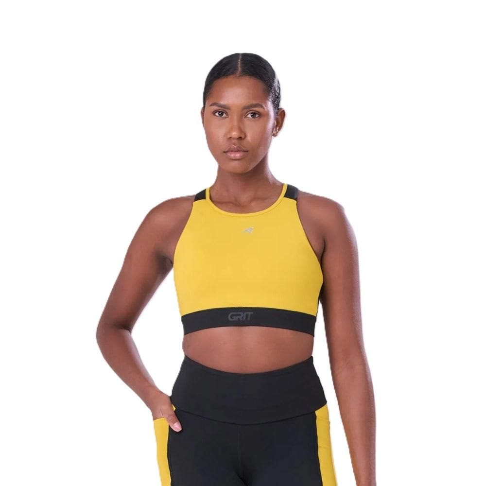 Top Feminino Authen Grit Nadador Com Bojo GRIT