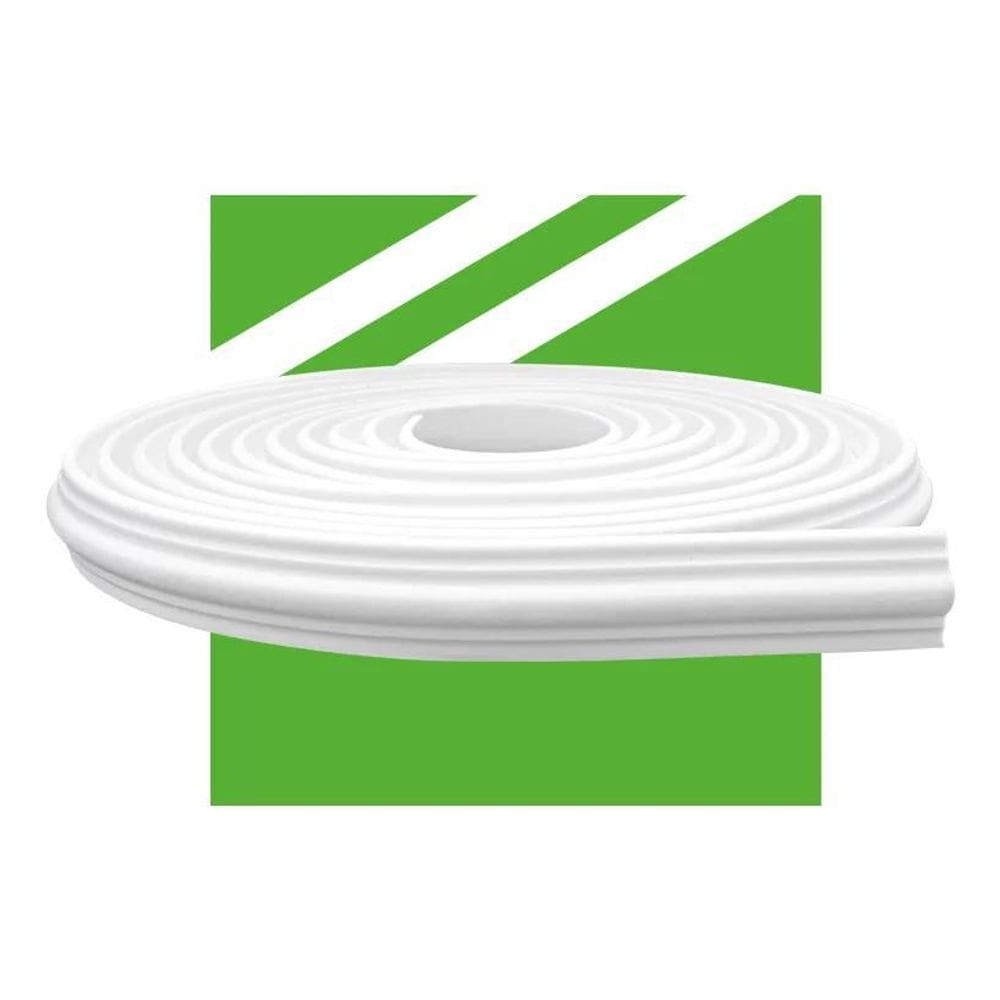 Roda Meio Moldura Autocolante Eva Flexível 3,8Cm 2,5 Metros