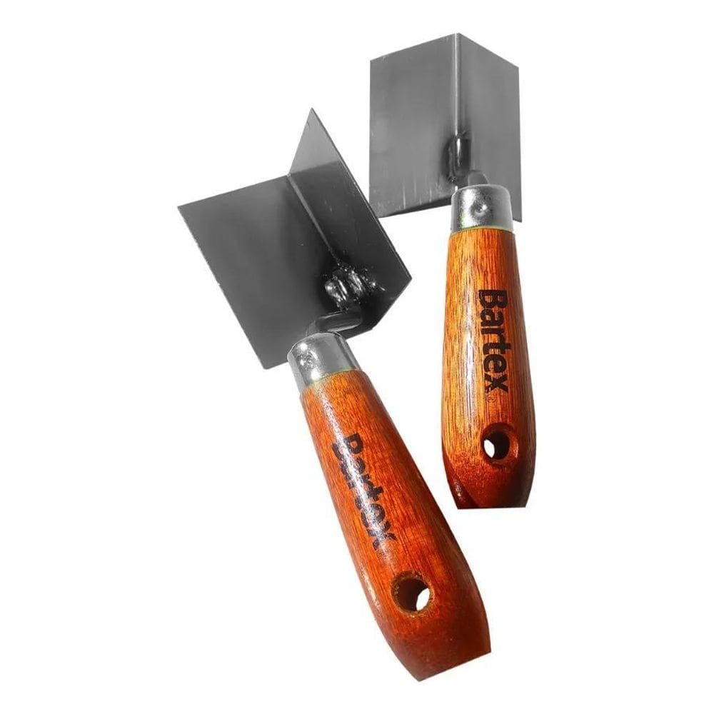 Mini Kit Espátulas De Quina E Canto 8X5 - Bartex