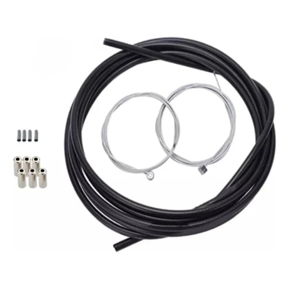 Cabo E Capas Para Freio De Bike Bicicleta Bikelete +Terminal