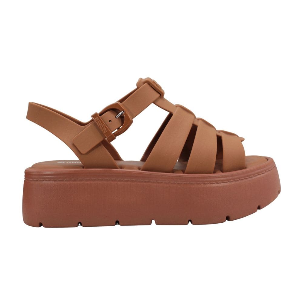 Sandália Melissa Up Platform Adulto Marrom