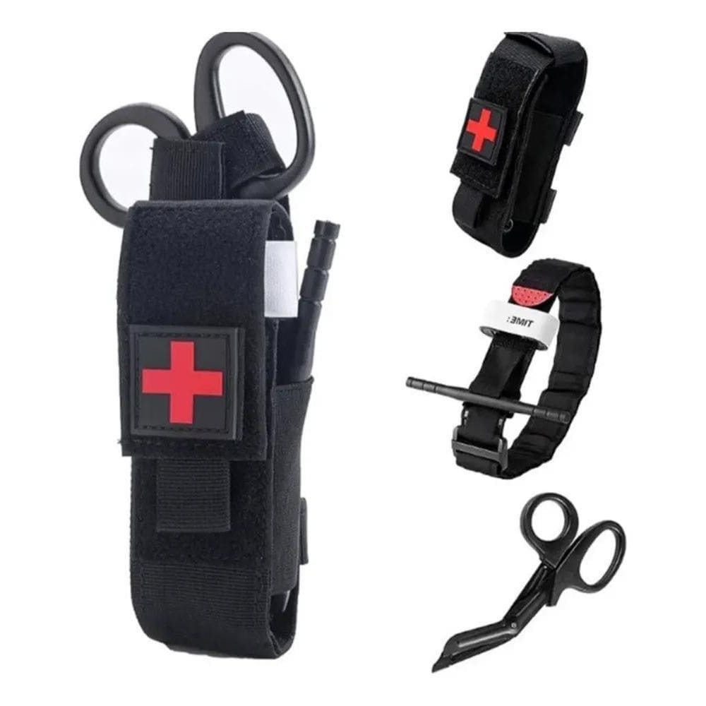 Kit Torniquete + Case Modular + Tesoura
