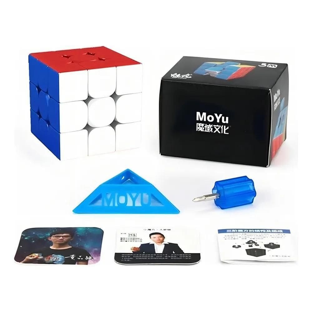 Cubo Mágico 3X3X3 Meilong M Magnético Profissional Cor Da Es