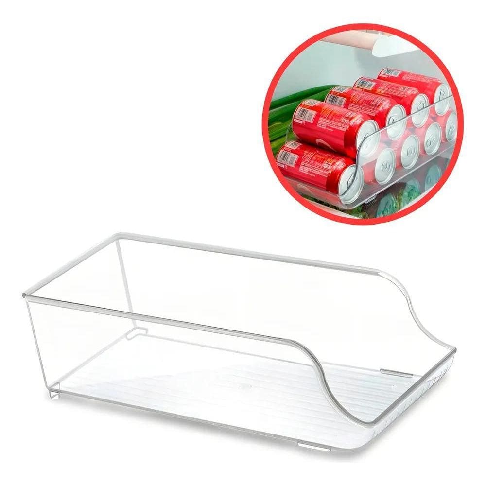 Suporte Geladeira Organizador Lata Cerveja Refrigerante Cor