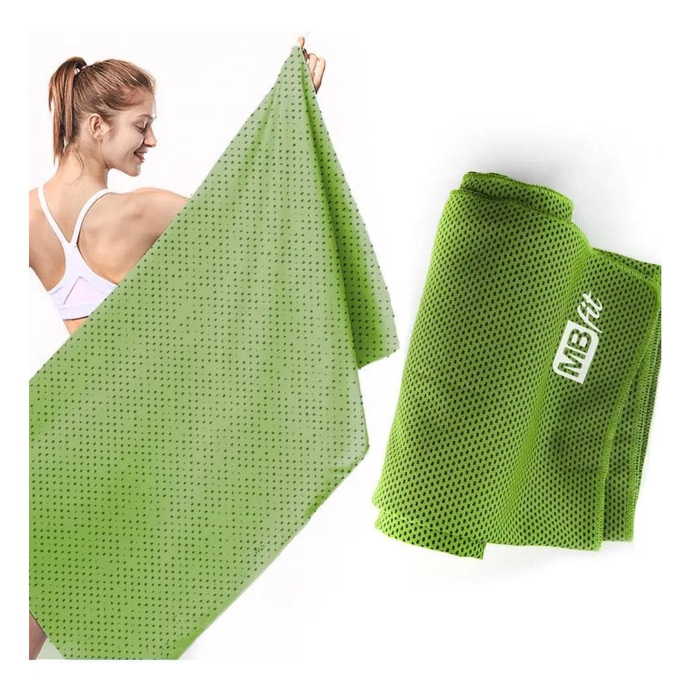 Toalha Microfibra Refrescante Secagem Rápida Fit Esporte