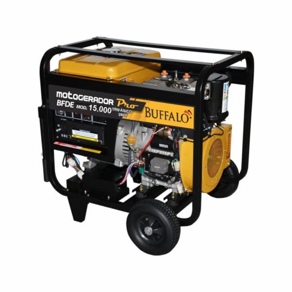 Motogerador Para Drone Bfde 15000 Pro Trifásico 380v Buffalo