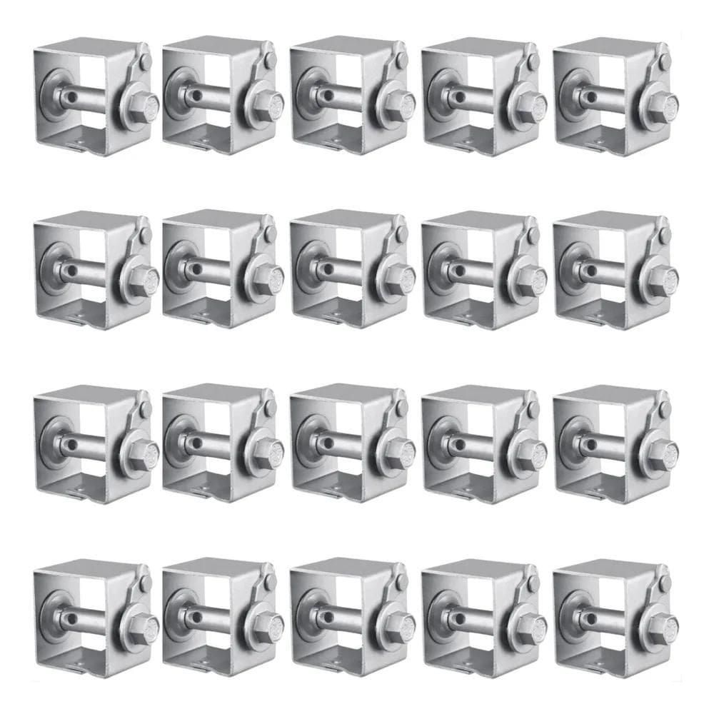 5X Kit 20 Catracas Para Esticar Cerca Esticador De Arame Lis
