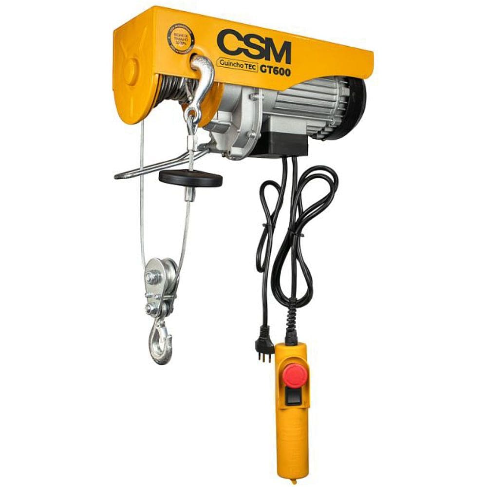Guincho Elétrico TEC GT 300/600 Monofásico 110 Volts - 71000589 - CSM