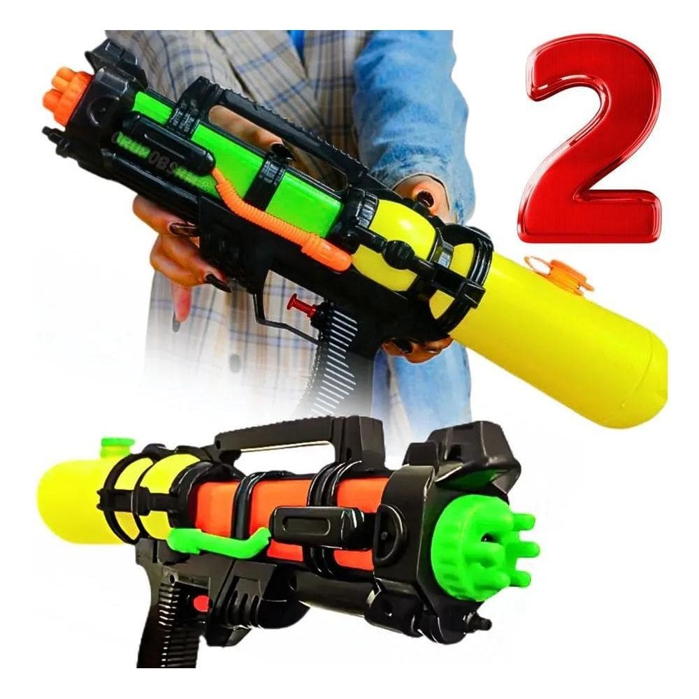Pistola 2Un Dagua Lança Agua Arminha Piscina Praia Water Gun