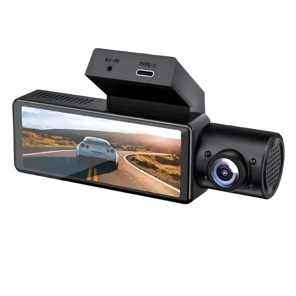 Câmera Interna Veicular Carro Dash Dupla DVR QHD 2.5k 3.2 RS28DVR Max Roadstar