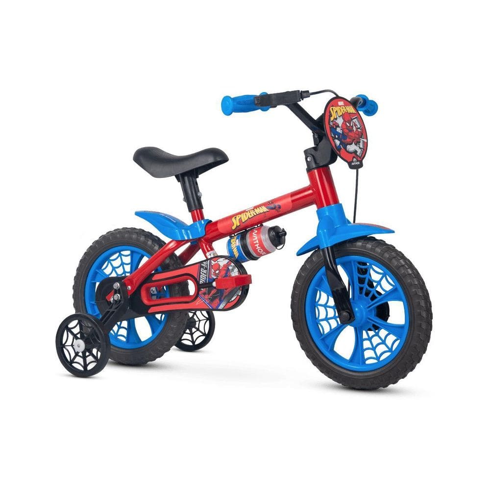 Bicicleta Infantil Nathot Spider Man Aro 12