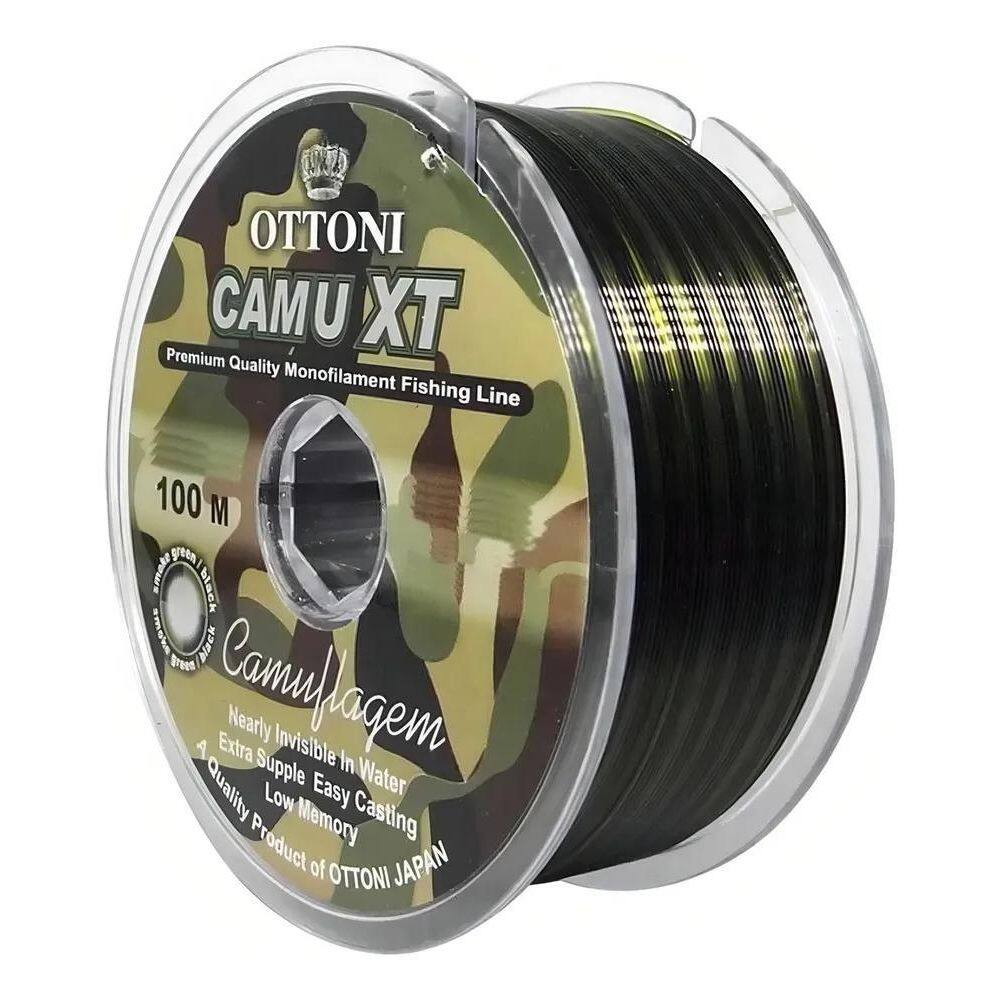 Linha Camu Xt 0,45Mm Resistente 200Mt 25Kg Camouline Forte