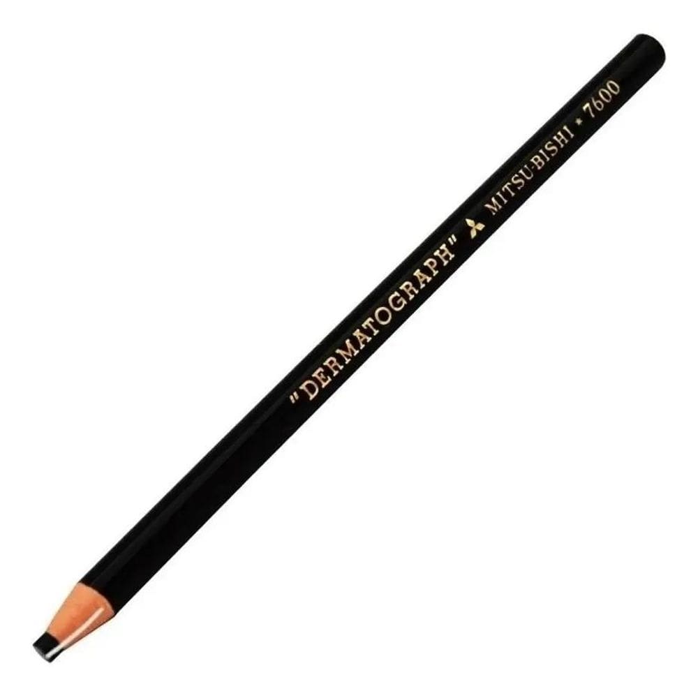 Lápis Dermatográfico 7600 Preto - Mitsubishi Sobrancelha