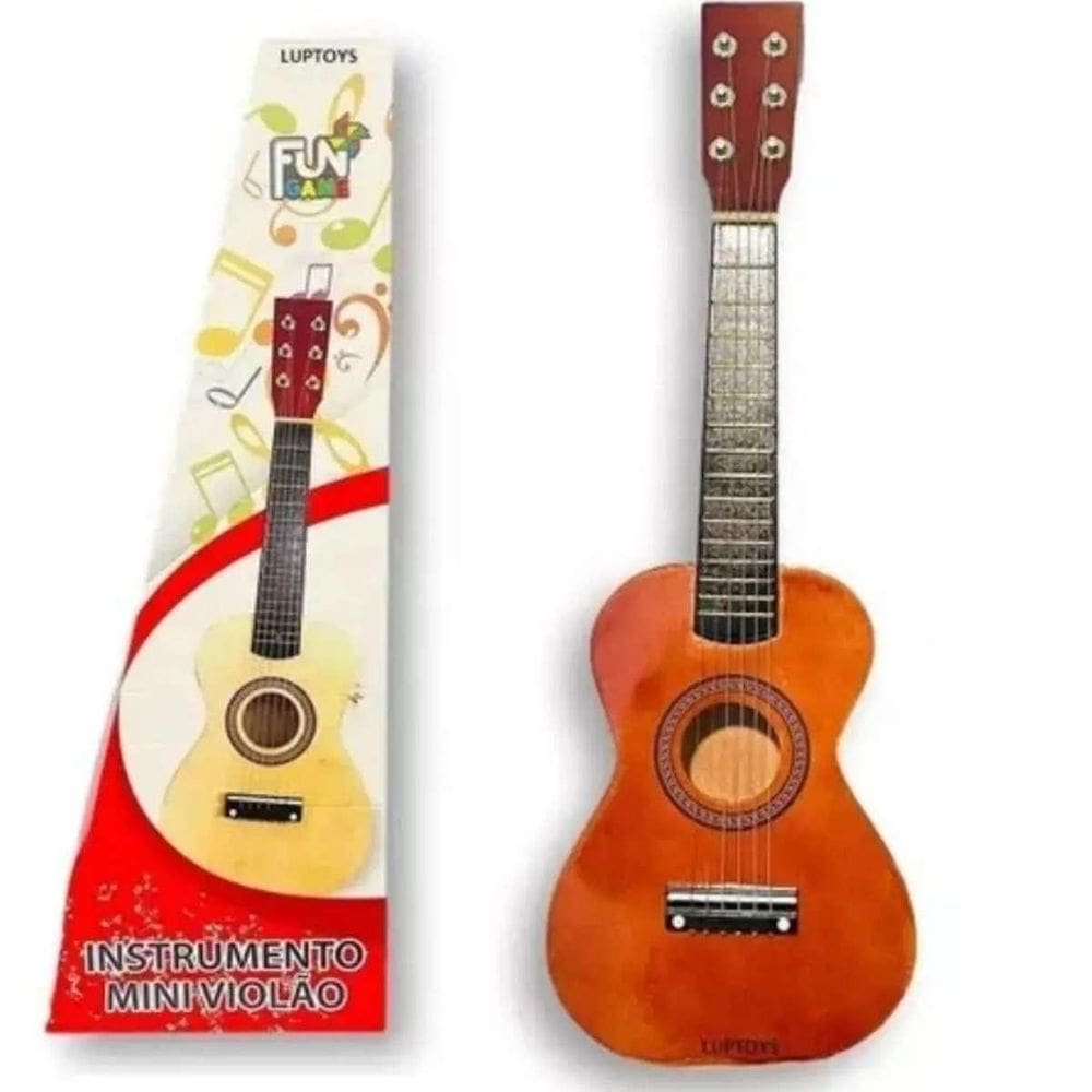 Violão Infantil Acústico Cordas De Aço Rápido