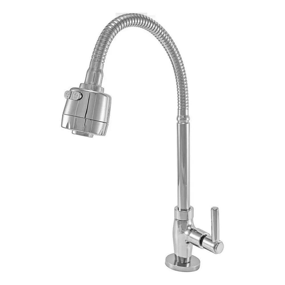 Torneira Gourmet Para Pia Cozinha Mesa / Bancada C61 Cor Cro