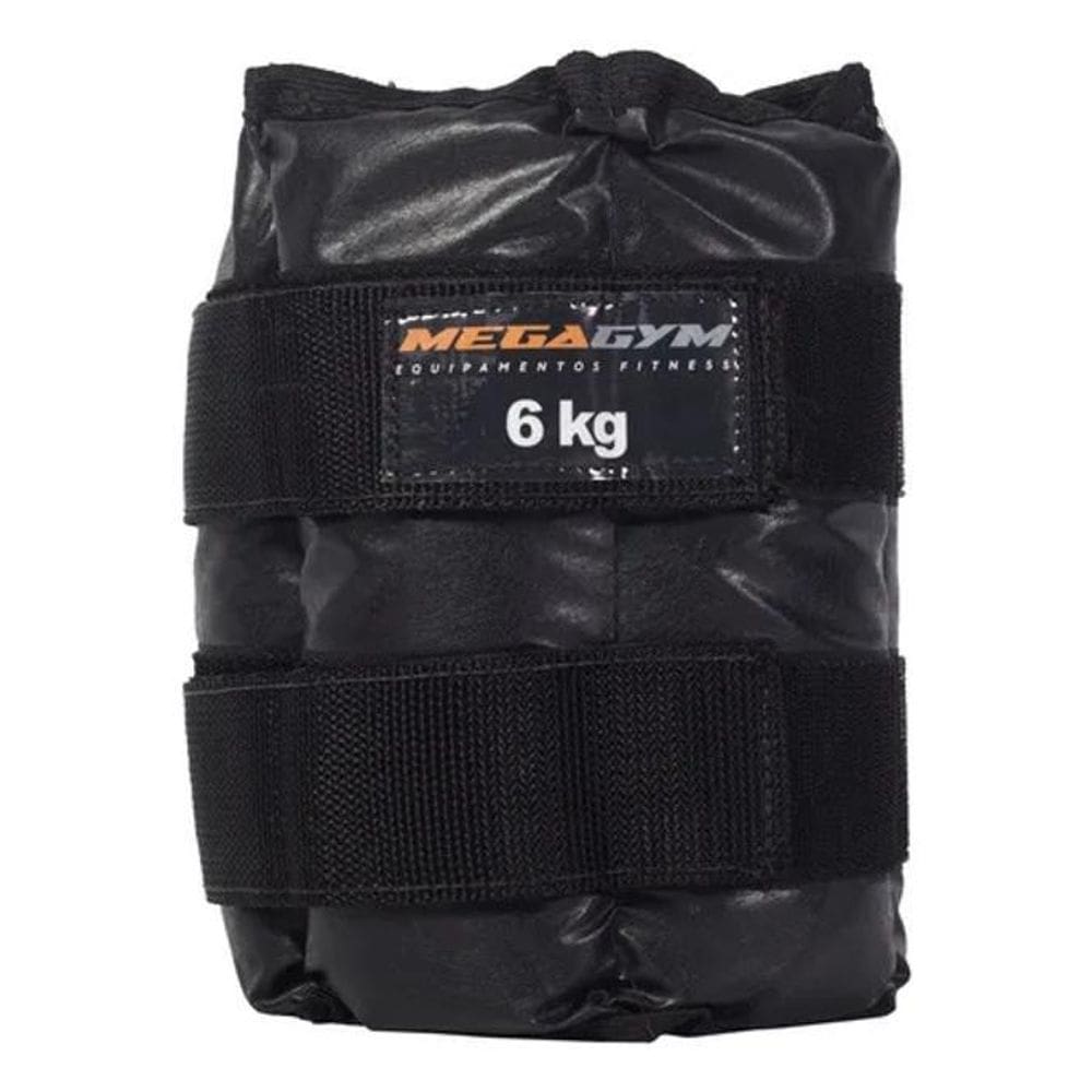 Caneleira Tornozeleira 6Kg Em Náilon Impermeável Peso De Per