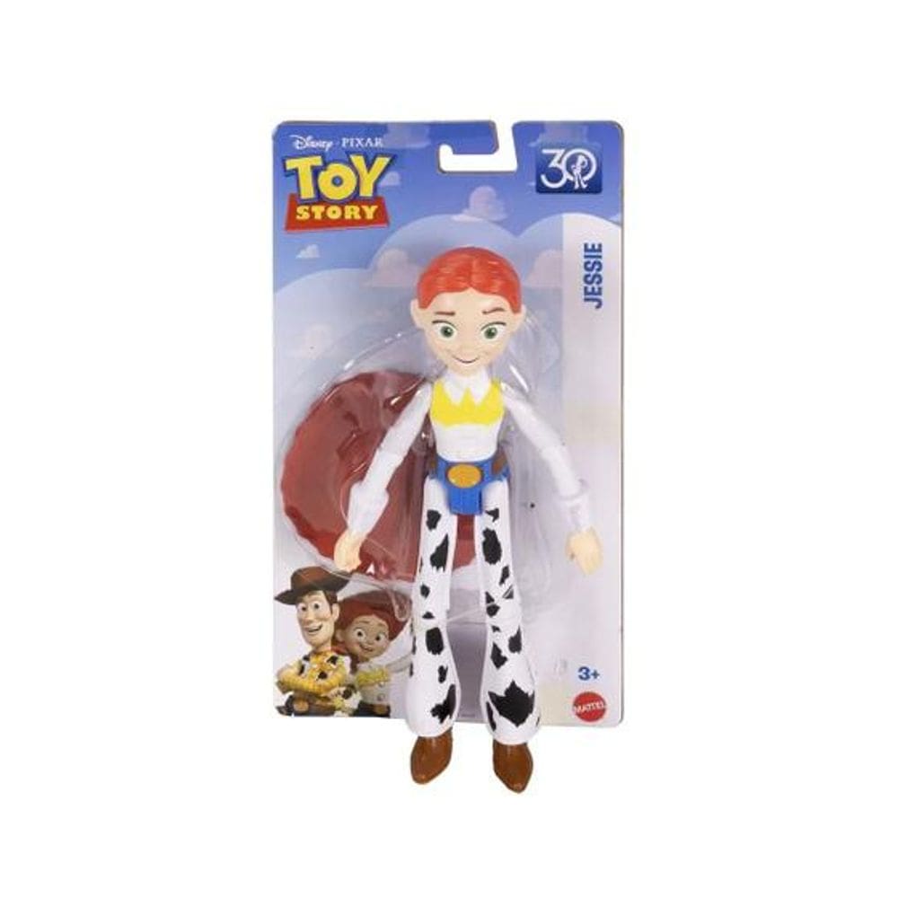 Boneca toy story articulado jessie coleção 30 anos - mattel jcv97/jcv94