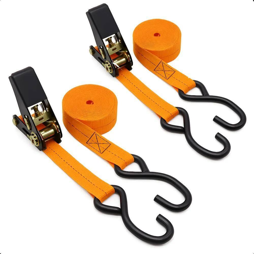 Kit 2 Cinta Catraca 800Kg Amarração Carga Moto Carreto 3 Mts