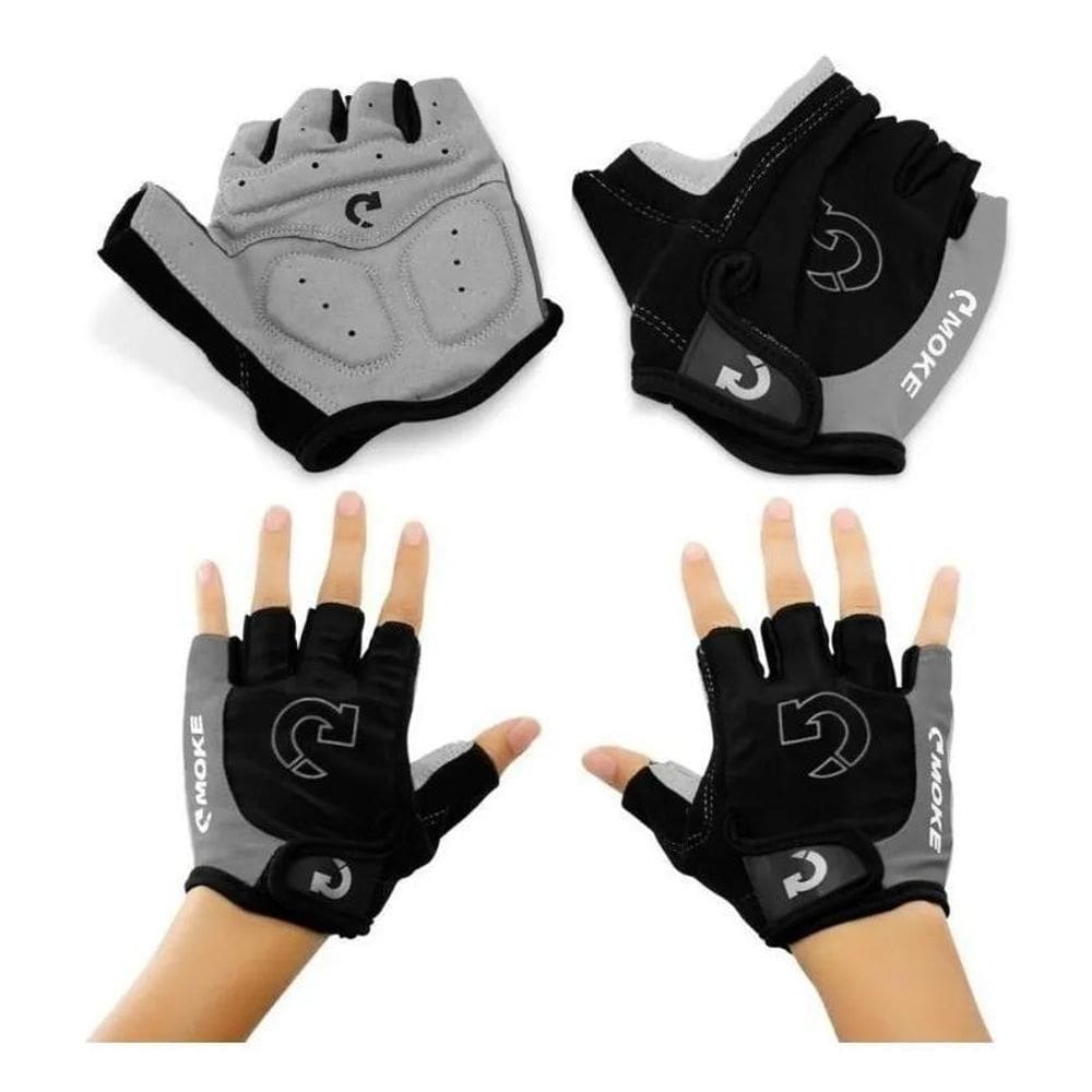 Luva Ciclismo Gel Ciclista Meio Dedo Bike Bicicleta