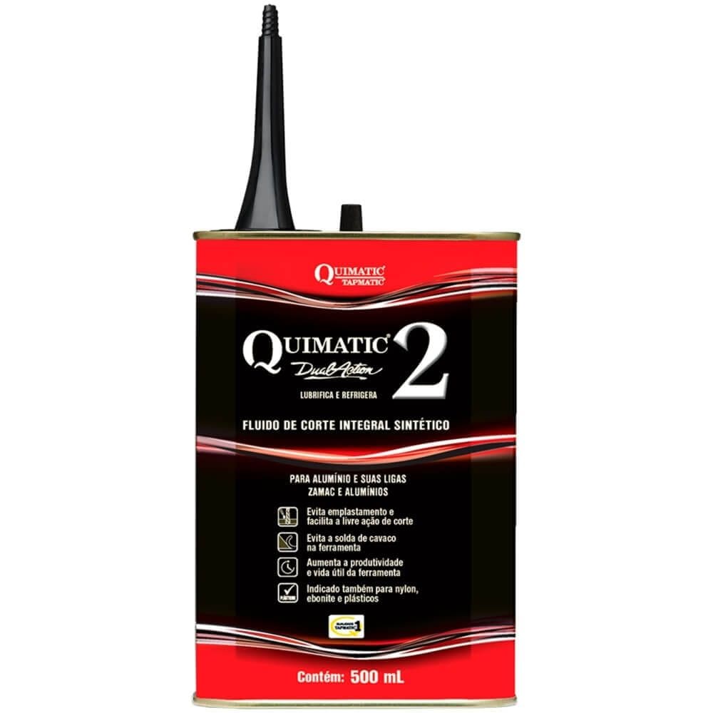 Fluido de Corte para Alumínio Quimatic 2 500 mL - AG1 - TAPMATIC
