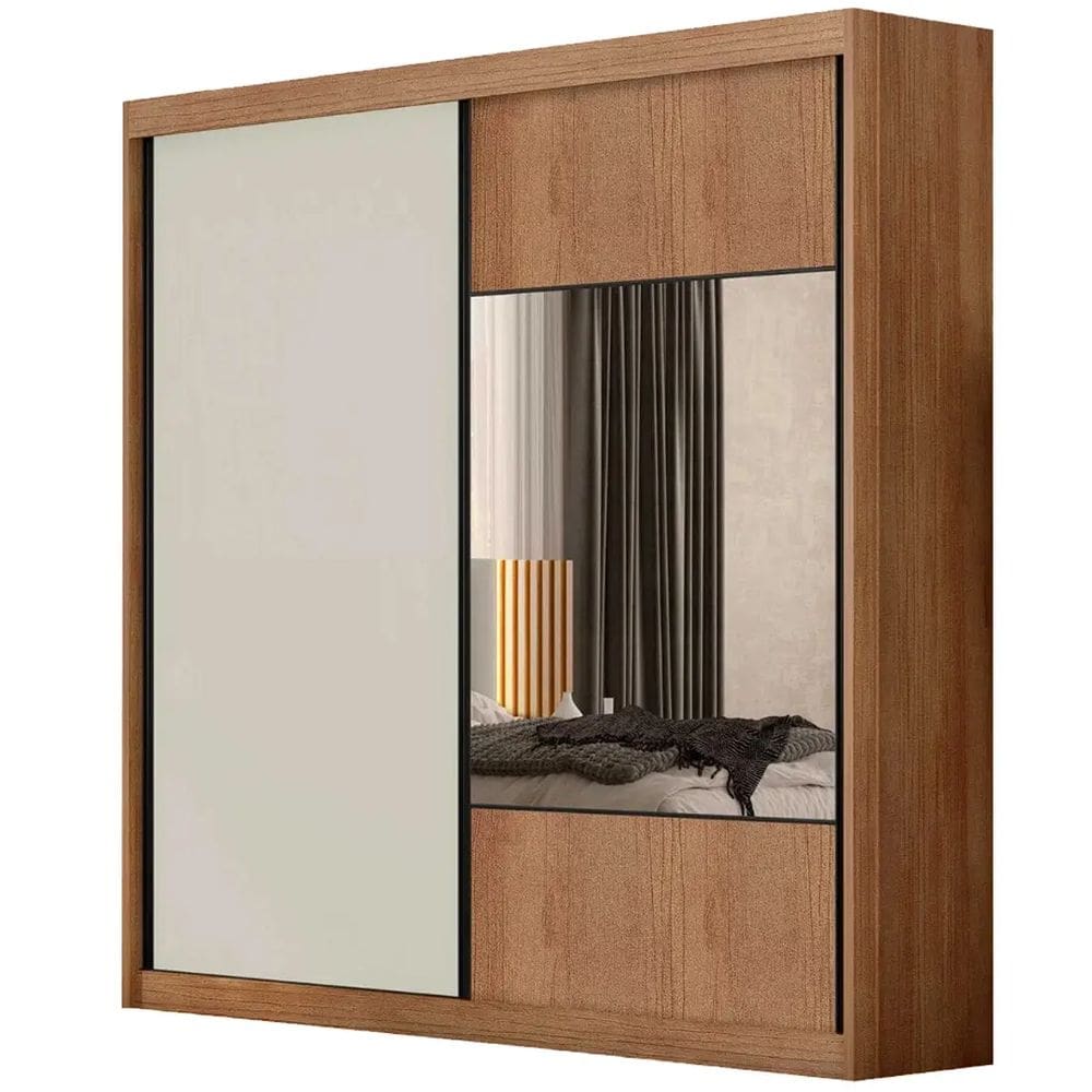 Guarda Roupa Versatto Casal 2 Portas 6 Gavetas