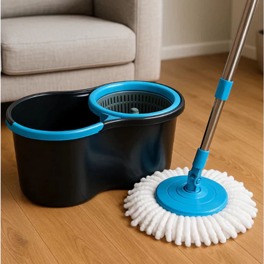 Mop Giratorio 360 Magic Clean 8,7L Preto Xplast
