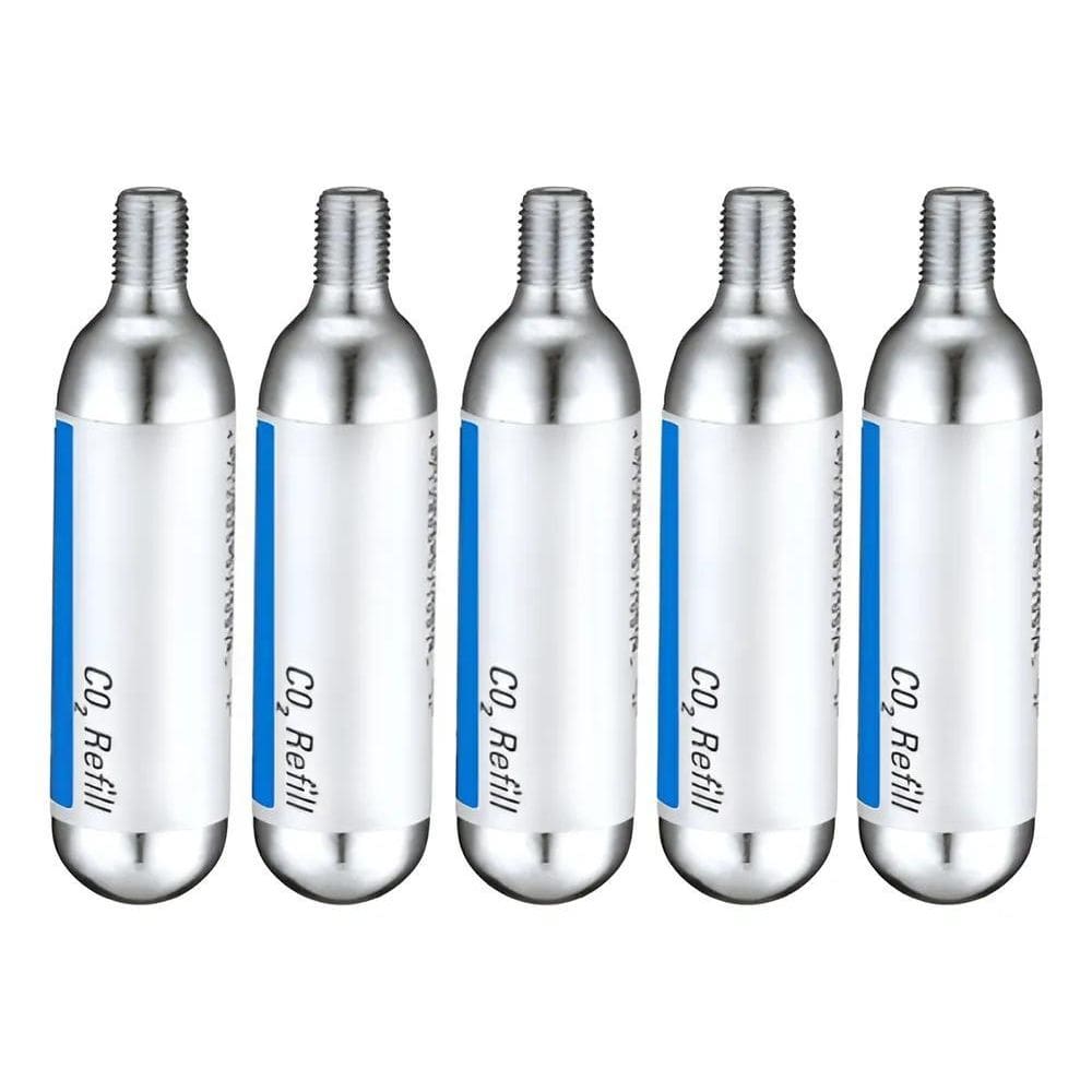 5X Cartucho Refil Cilindro De Co2 16G Pneu Bicicleta Moto