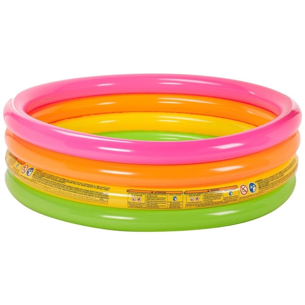 Piscina infantil Inflável Por do Sol 168x46cm 780 Litros - 56441 - INTEX